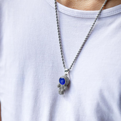 Wandernde Erde Anhänger-Halskette