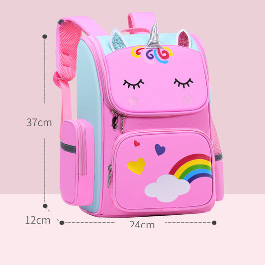 Kinder Schulranzen Grundschule – Schulrucksack Klasse 1-6 mit Druck