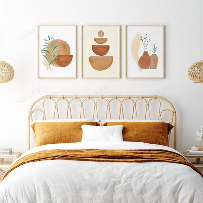 Boho Wandbild Leinwan