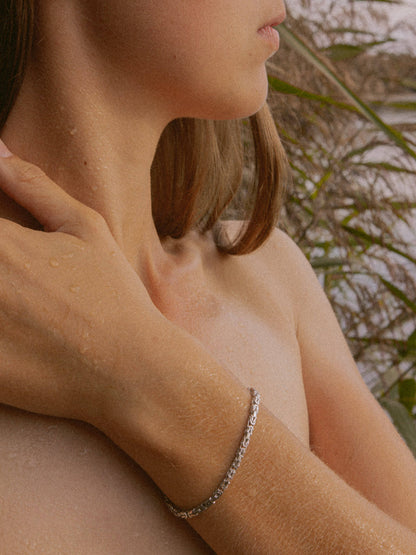 Armband Königskette Silber