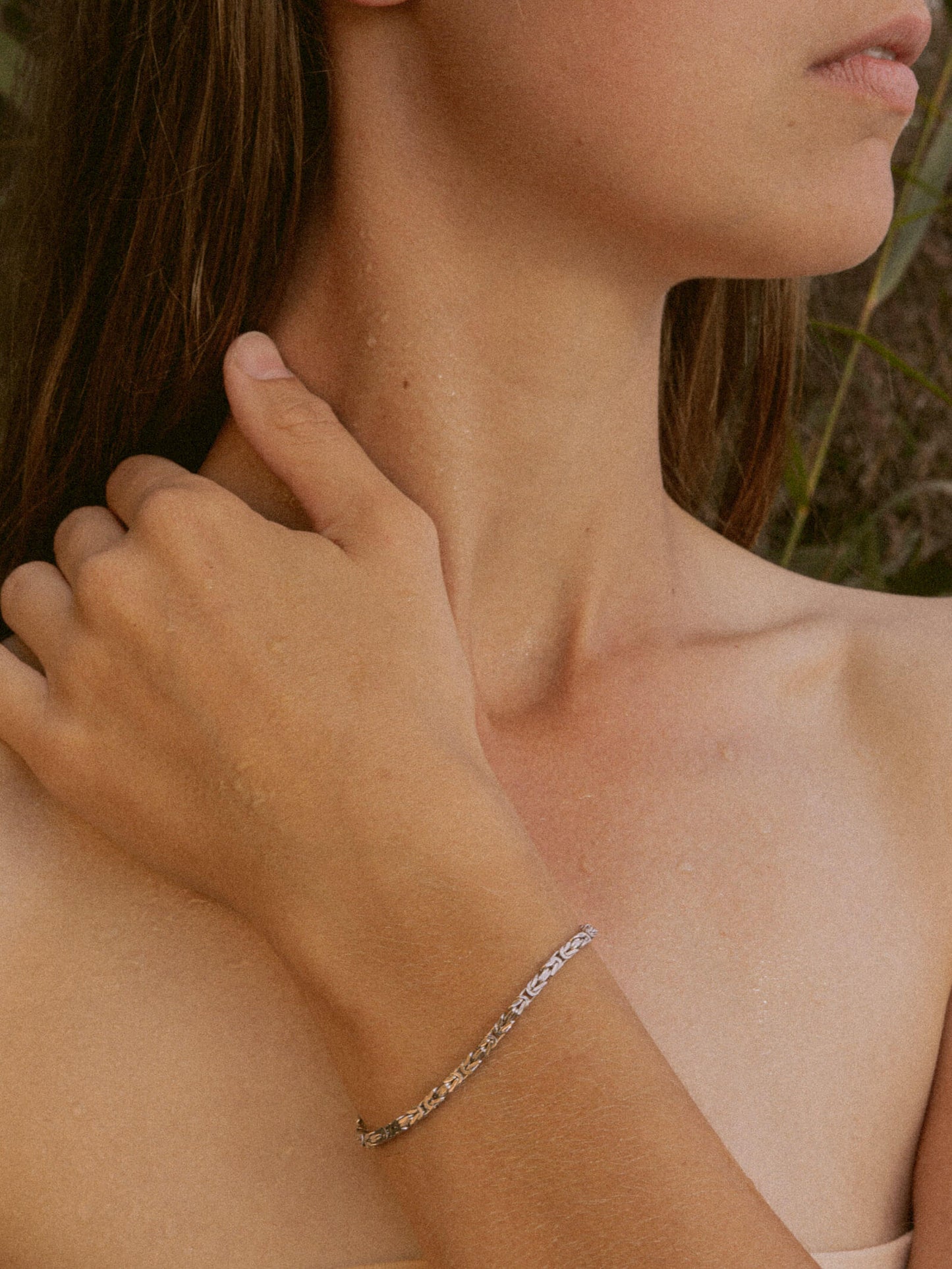 Armband Königskette Silber