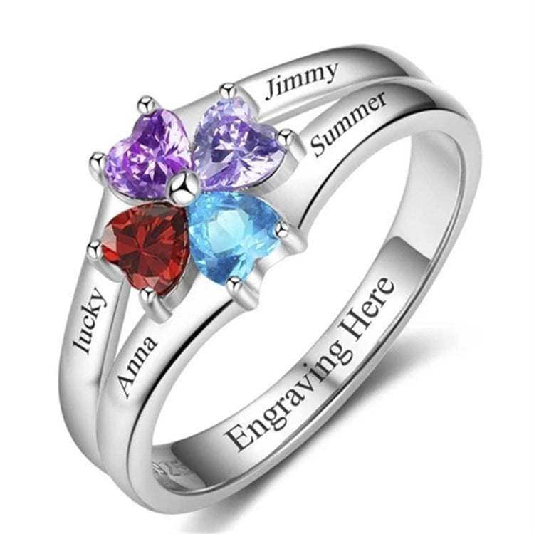 925 Sterling Silber Paarringe – Gravierbare Liebesringe für Paare"