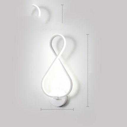 LED Wandlampe Nordic Minimal
