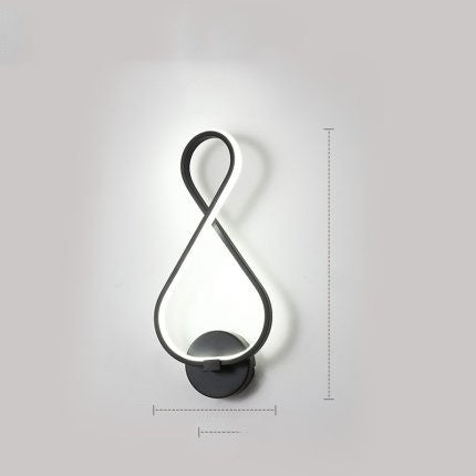 LED Wandlampe Nordic Minimal