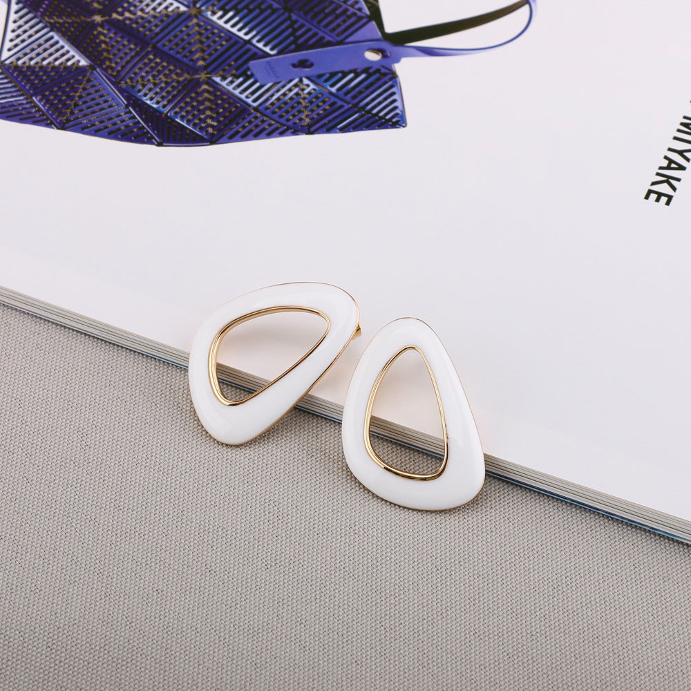 Geometrische Fashion Ohrringe – Moderne Ohrhänger