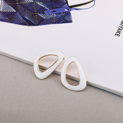 Geometrische Fashion Ohrringe – Moderne Ohrhänger