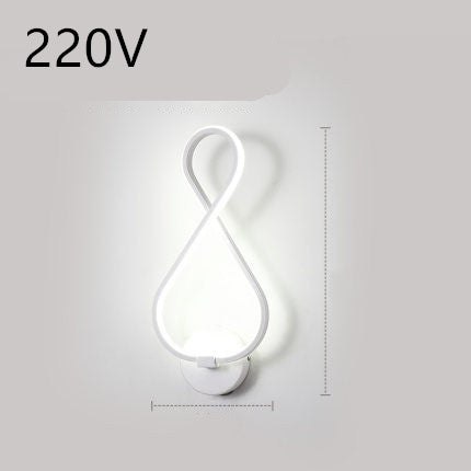LED Wandlampe Nordic Minimal