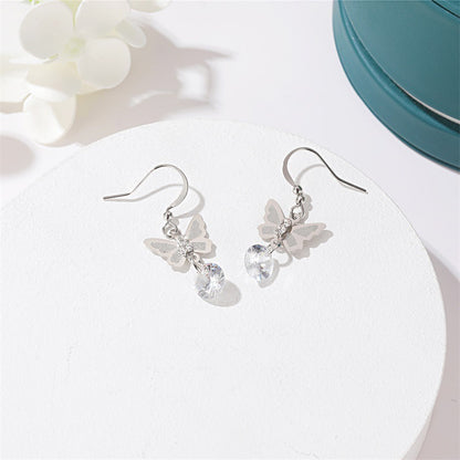 Kurze Zirkonia Ohrringe – Fashion Earrings Silber & Gold