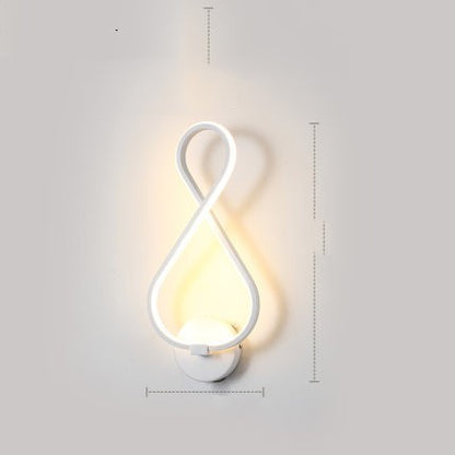 LED Wandlampe Nordic Minimal