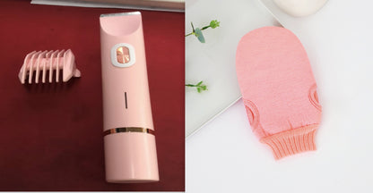 2-in-1 Damen Rasierer elektrisch – Nass & Trocken für Körper & Intimbereich