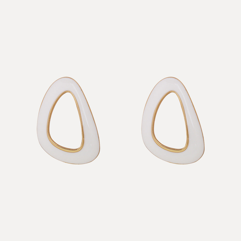 Geometrische Fashion Ohrringe – Moderne Ohrhänger