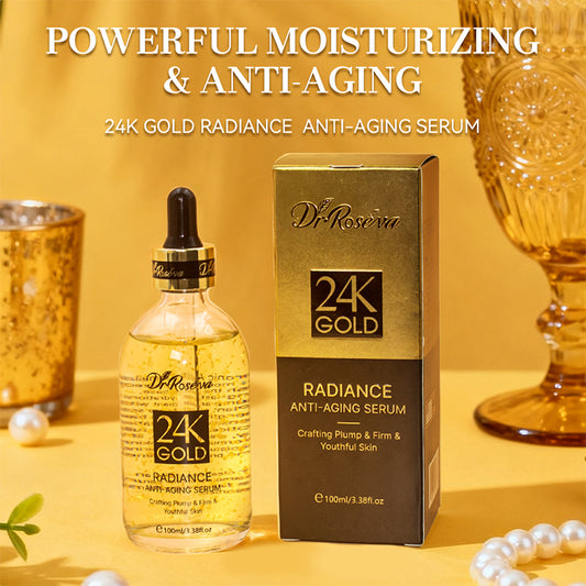 DR 24K Anti-Aging Serum – Luxuriöses Gold-Serum gegen Falten & Hautalterung