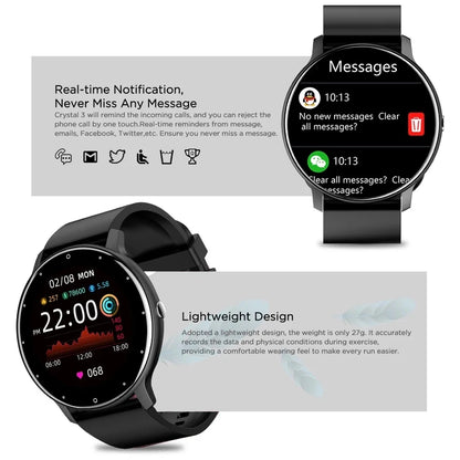 LIGE Smart Watch – Damen & Herren | Fitness, Herzfrequenz, Wasserdicht