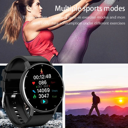 LIGE Smart Watch – Damen & Herren | Fitness, Herzfrequenz, Wasserdicht