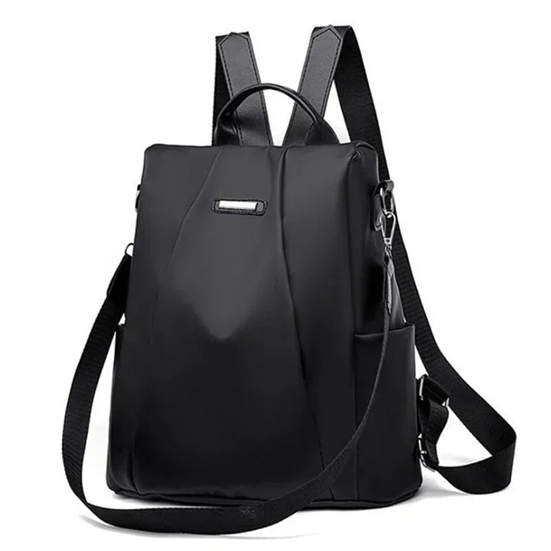 Anti-Diebstahl Rucksack Damen – Luxury Oxford Schulterrucksack