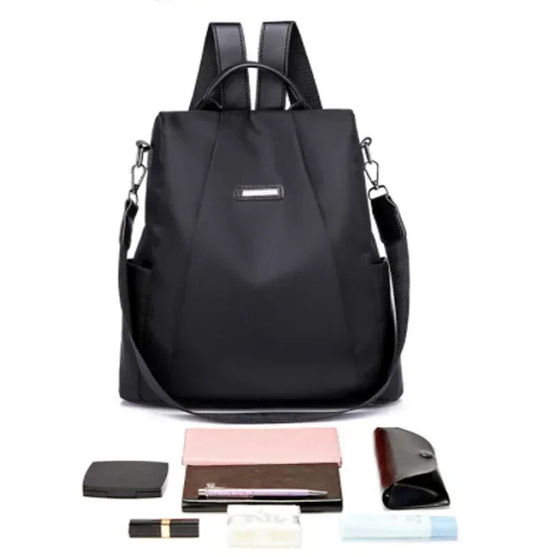Anti-Diebstahl Rucksack Damen – Luxury Oxford Schulterrucksack