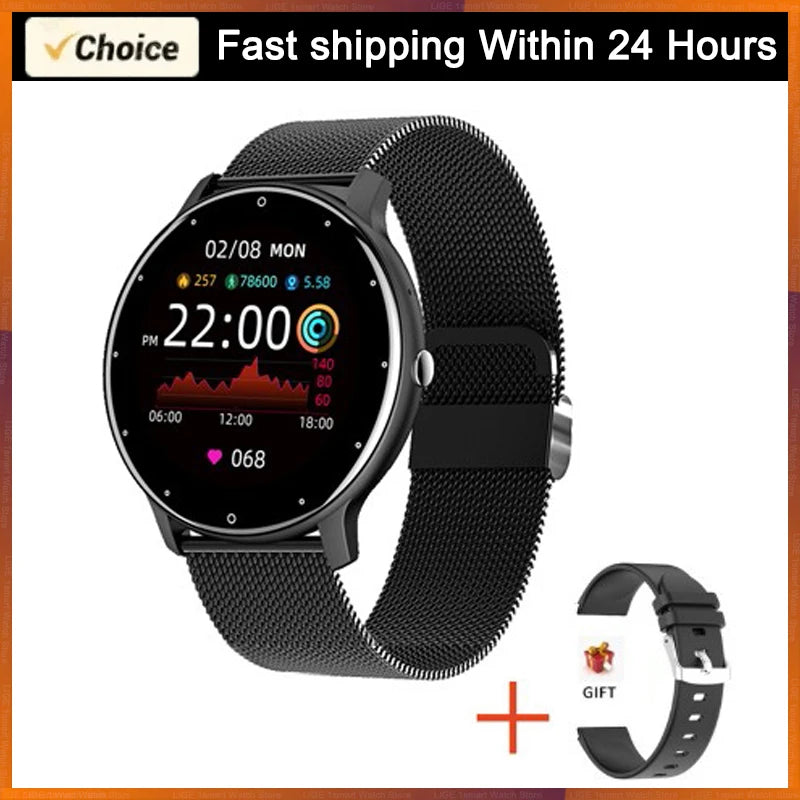 LIGE Smart Watch – Damen & Herren | Fitness, Herzfrequenz, Wasserdicht
