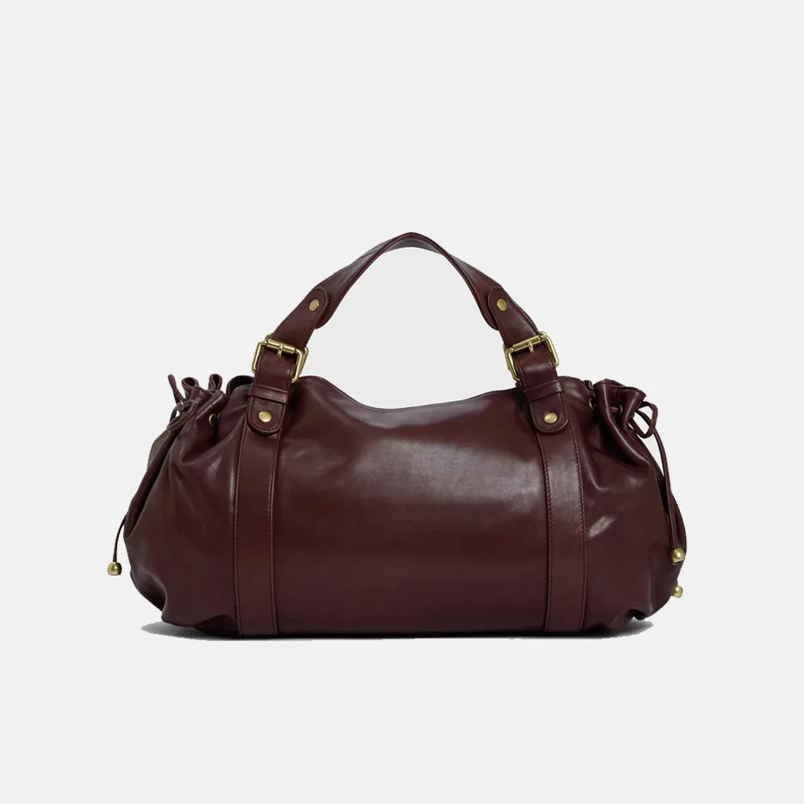 Boston Bag – Damen Crossbody Handtasche Schwarz