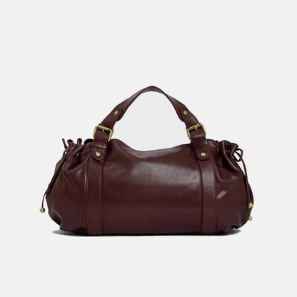 Boston Bag – Damen Crossbody Handtasche Schwarz