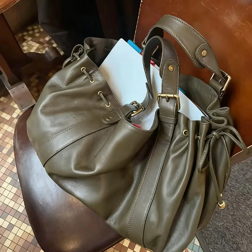 Boston Bag – Damen Crossbody Handtasche Schwarz