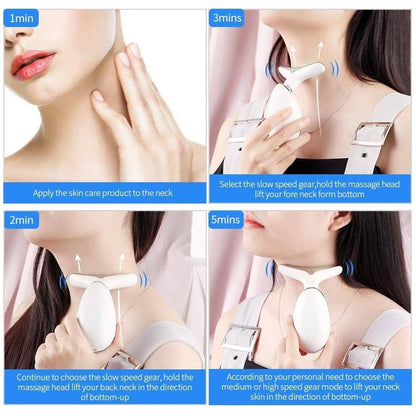 Face Lifting Gerät – EMS Anti-Aging Gesichts & Hals Massagegerät