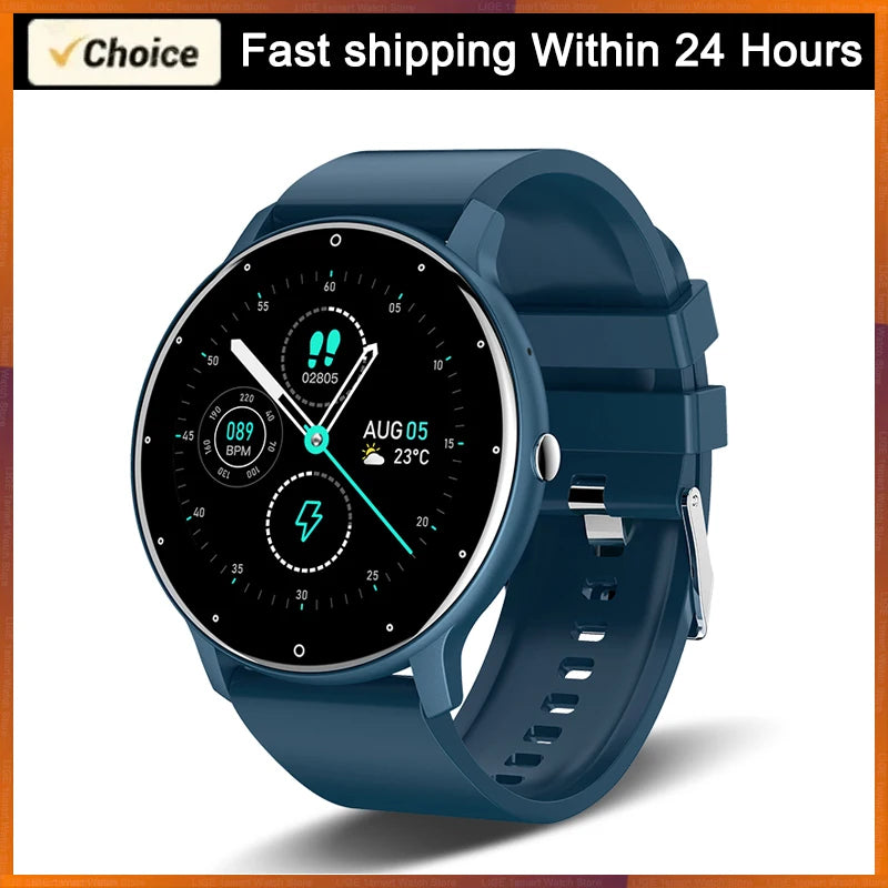 LIGE Smart Watch – Damen & Herren | Fitness, Herzfrequenz, Wasserdicht