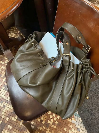 Boston Bag – Damen Crossbody Handtasche Schwarz