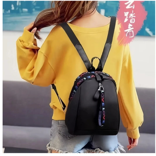 Fashion Rucksack Damen – Casual Schulterrucksack LOVE