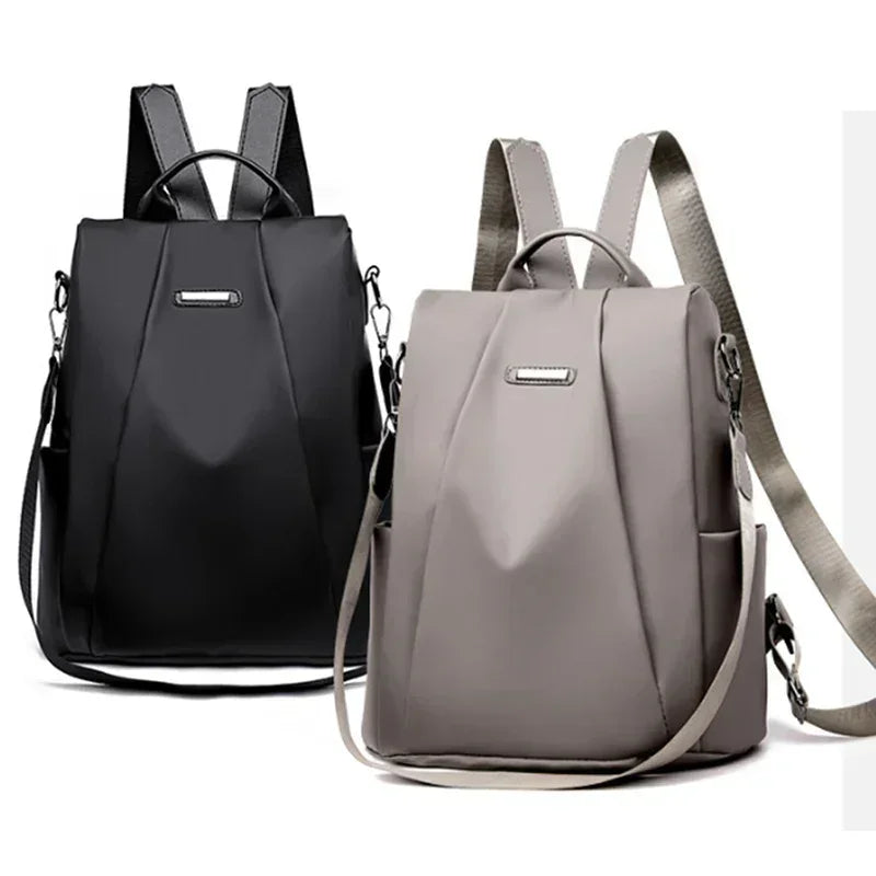 Anti-Diebstahl Rucksack Damen – Luxury Oxford Schulterrucksack