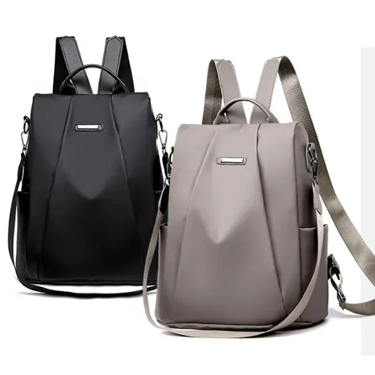 Anti-Diebstahl Rucksack Damen – Luxury Oxford Schulterrucksack
