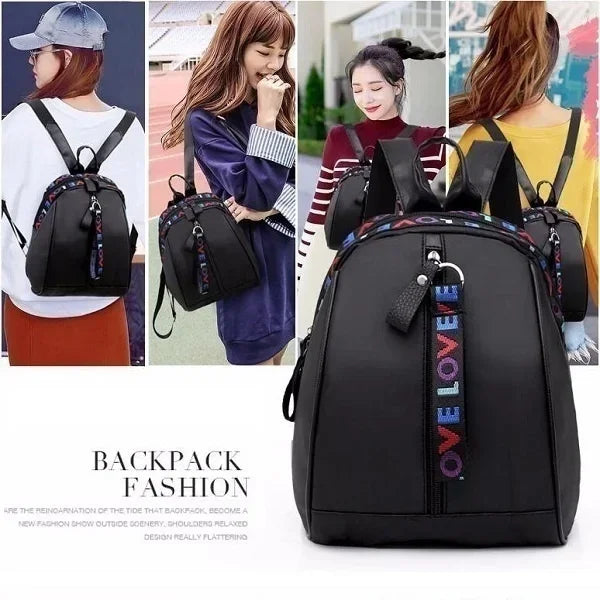 Fashion Rucksack Damen – Casual Schulterrucksack LOVE
