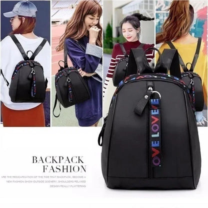 Fashion Rucksack Damen – Casual Schulterrucksack LOVE
