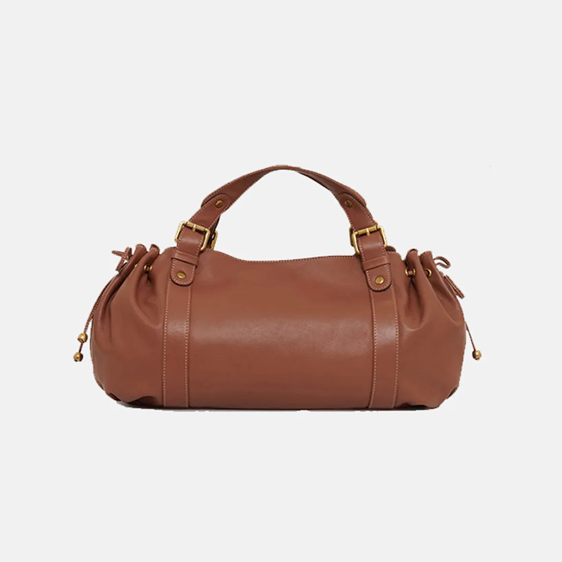 Boston Bag – Damen Crossbody Handtasche Schwarz