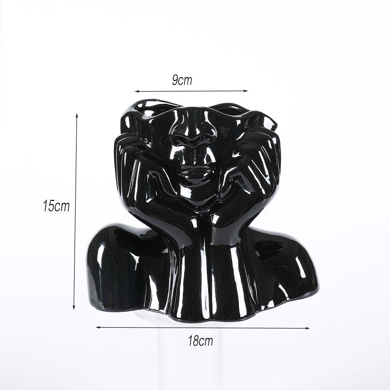 Keramik Vase Deko & Skulptur