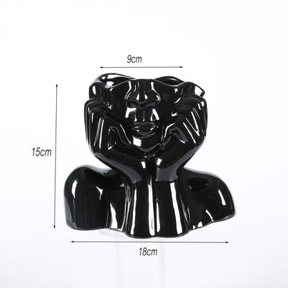 Keramik Vase Deko & Skulptur