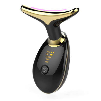 EMS Nackenmassagegerät mit Wärme – Elektrisches Anti-Falten Gerät