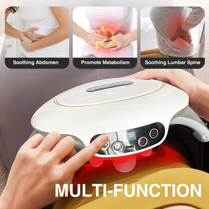 Automatisches Bauchmassagegerät - Vielseitig für Taille, Bauch, Rücken, Nacken und Beine - 3 Modi für Zuhause oder Büro