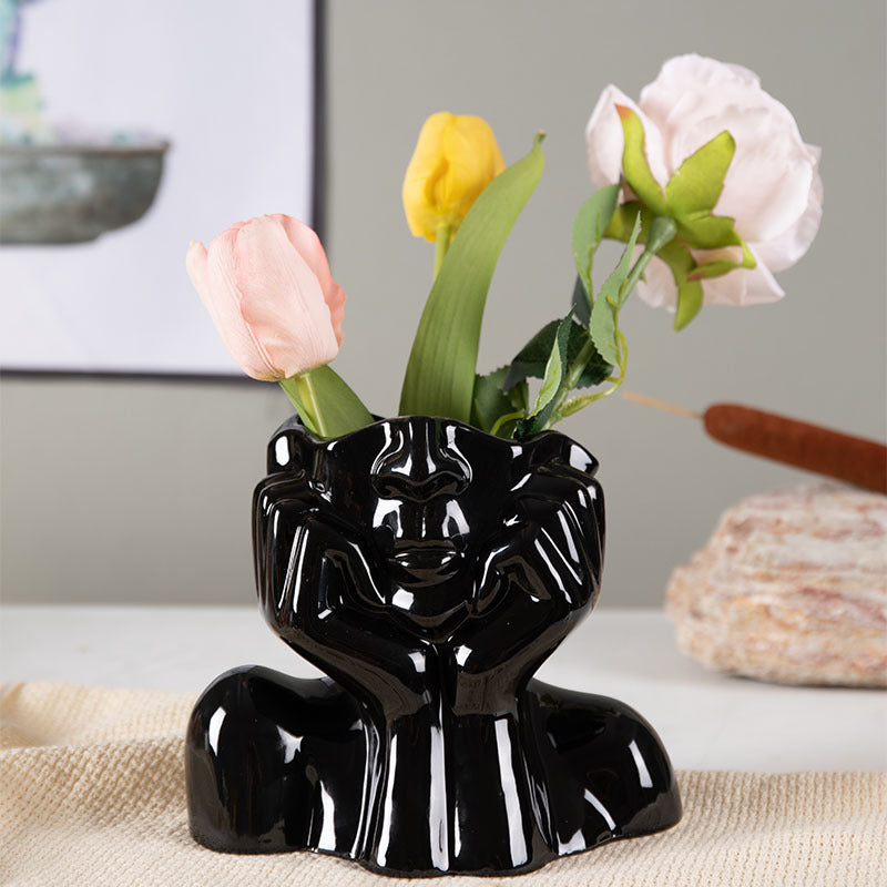 Keramik Vase Deko & Skulptur