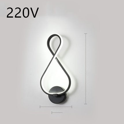 LED Wandlampe Nordic Minimal