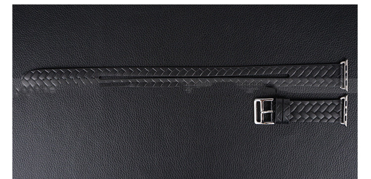 Leder Armbanduhr mit Blattmuster – Vintage-Design & atmungsaktives Band